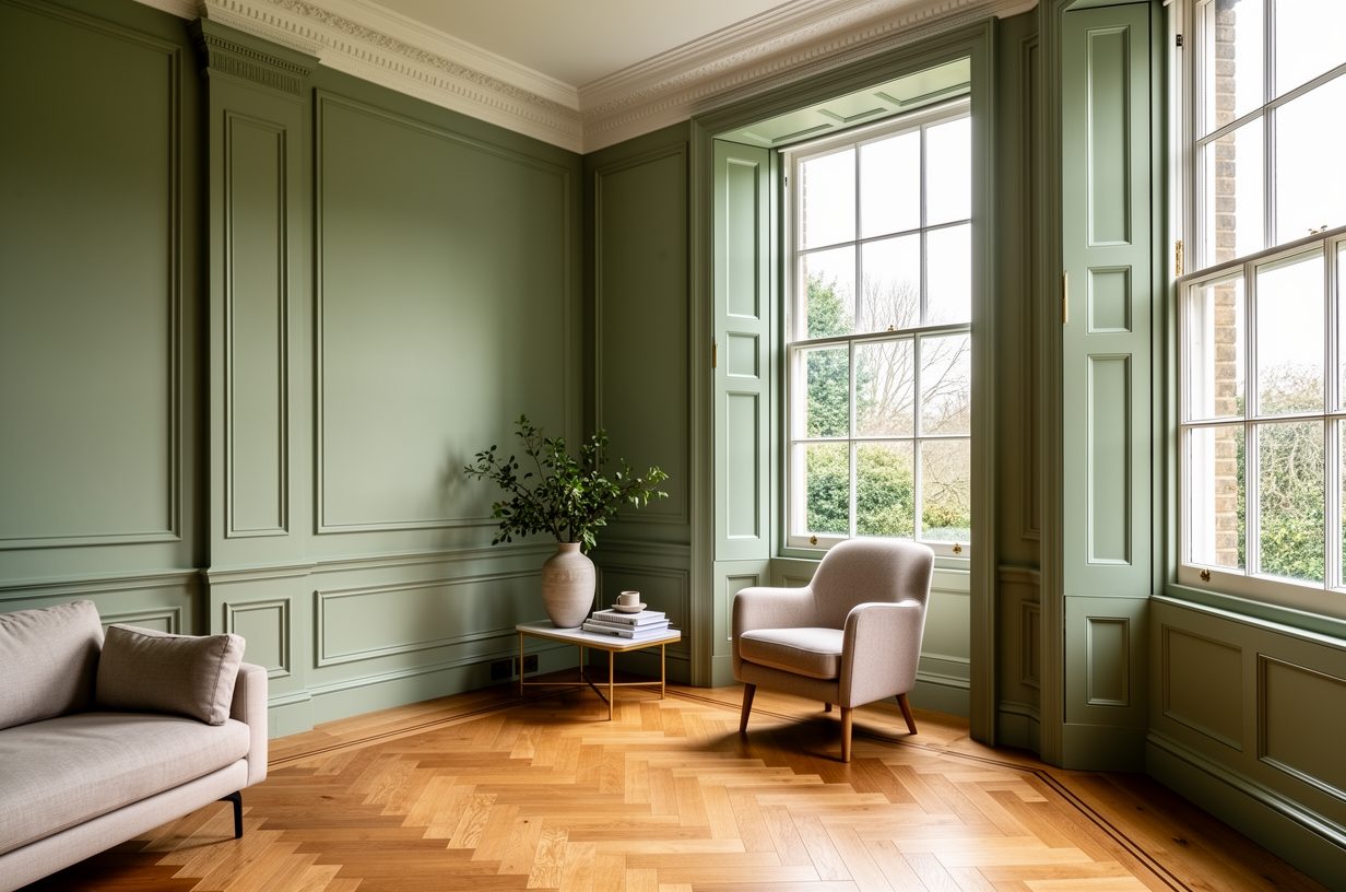 Beautifully decorated home interior